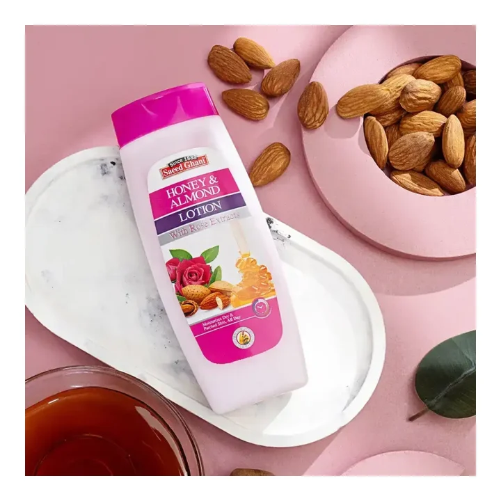 Saeed Ghani Honey & Almond Nourishing Body Lotion - Wali Cosmetics Traders