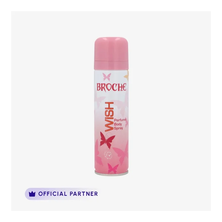 Broche Body Spray Wish 150ml - Wali Cosmetics Traders