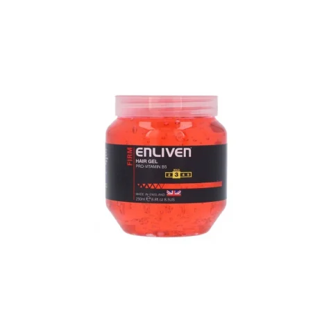 Enliven Hair Gel Firm Red 250ml product visual for Wali Cosmetics Traders