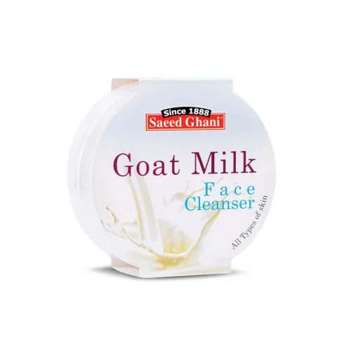 Saeed Ghani Goat Milk Face Cleanser 180gm product visual for Wali Cosmetics Traders