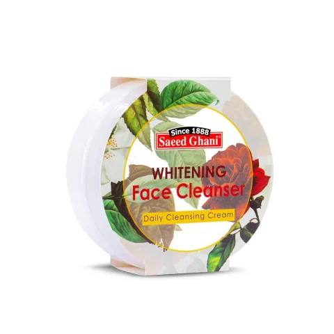 Saeed Ghani Whitening Face Cleanser 180gm product visual for Wali Cosmetics Traders